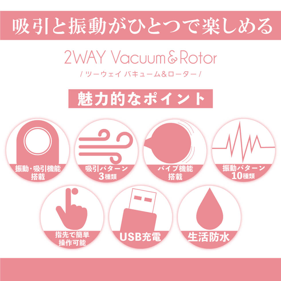 2WAY Vacuum&Rotor