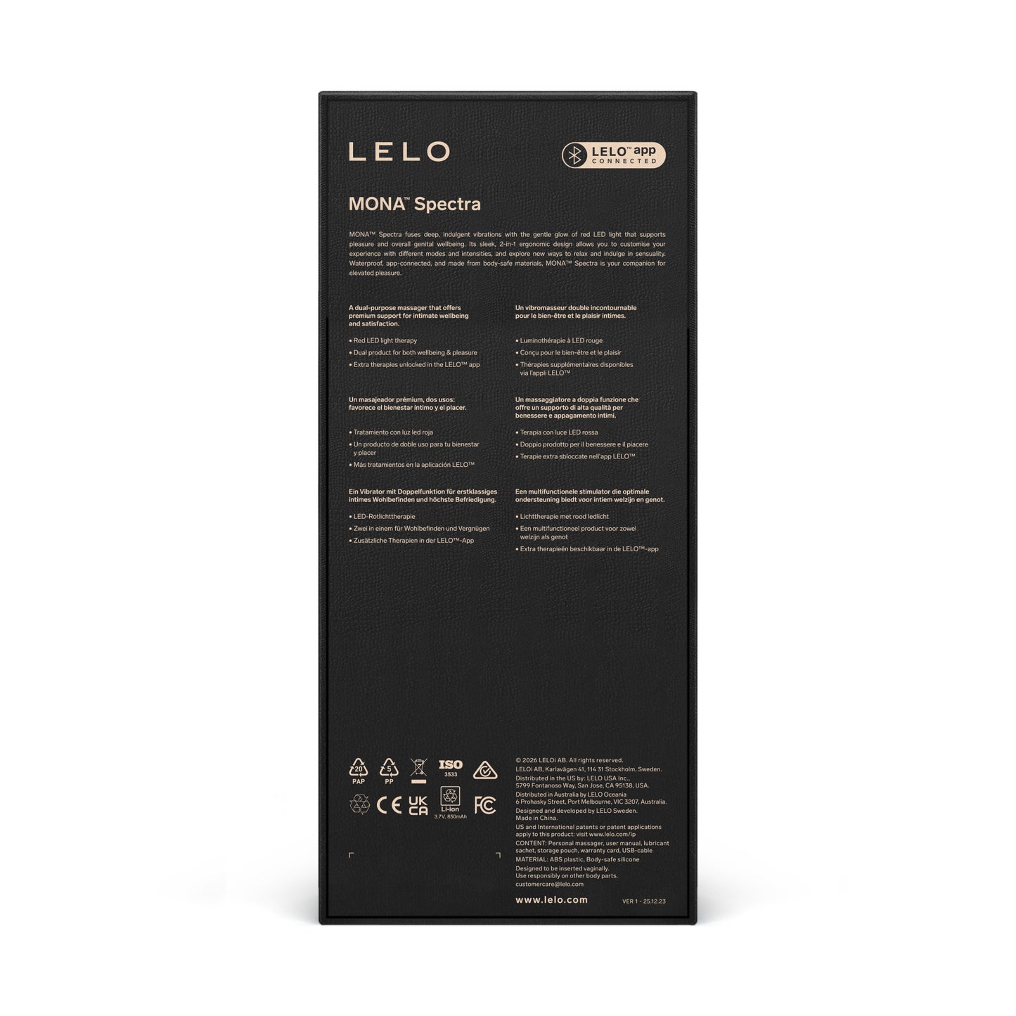 モナ・スペクトラ　LELO