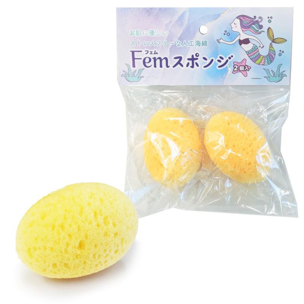 人工海綿 Femｽﾎﾟﾝｼﾞ(2個入)(F001