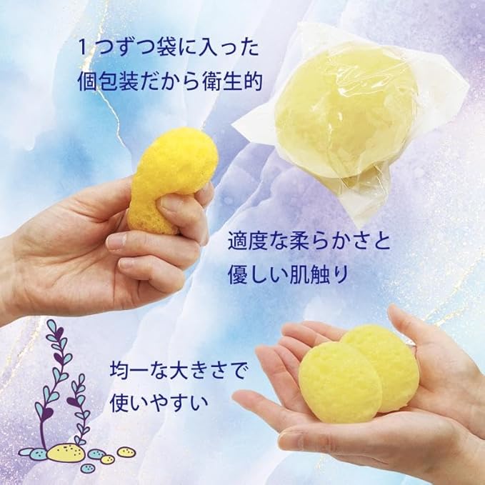 【PRECIOUS】人工海綿 Femスポンジ(10個入)