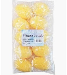 【PRECIOUS】人工海綿 Femスポンジ(10個入)